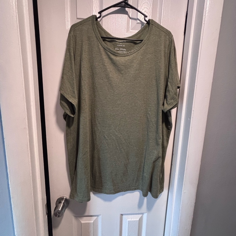 Torrid Green Relaxed Boxy T-Shirt